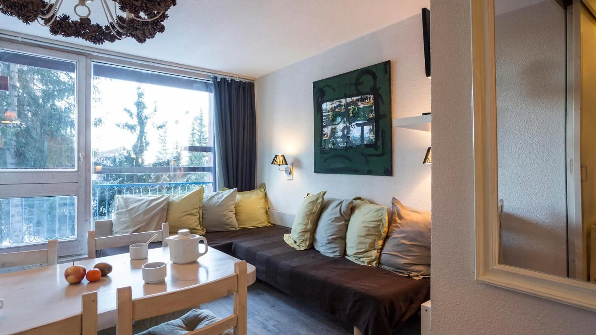 Apartment Studio Renove Ski Aux Pieds Avec Balcon - 4 Pers, Arc 1800 - Fr-1-346-464 Les Arcs